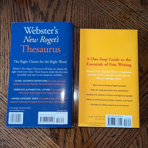 Webster’s Thesaurus & Writing Companion - Picture 6 of 7